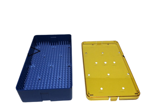 Plastic Sterilization Trays L 7.5'' x W 4'' x H 1.5'' For Micro Surgical Instruments