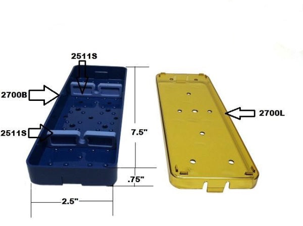 Replacement Silicone Bars For PST Trays