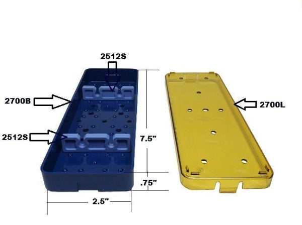 Replacement Silicone Bars For PST Trays