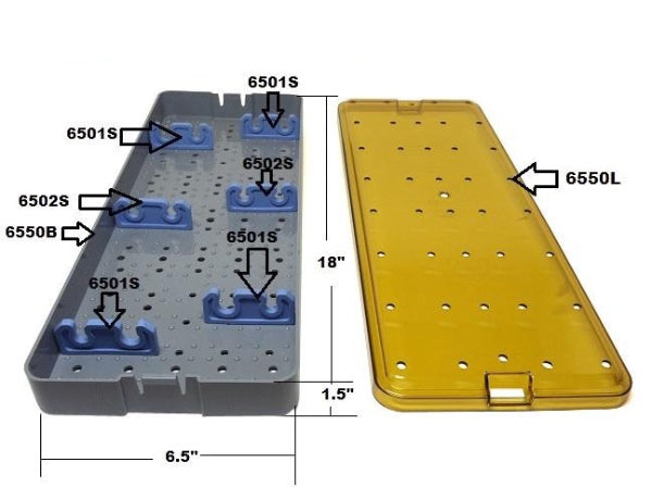 Replacement Silicone Bars For PST Trays