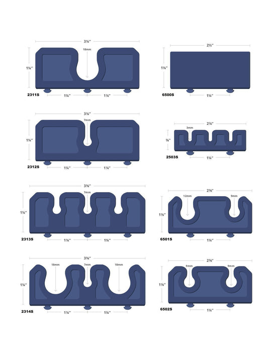 Replacement Silicone Bars For PST Trays