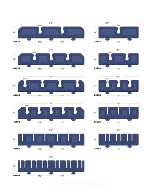 Replacement Silicone Bars For PST Trays
