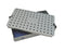 Aluminum Sterilization Tray Large 10'' L X 6'' W X 3.25'' H Deep Single Layer - A4220