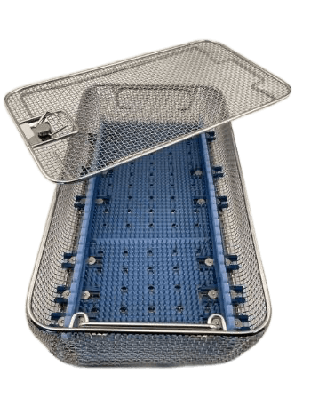 Wire Mesh Rhino Tray With Holdes 16" x 9" x 3.5"
