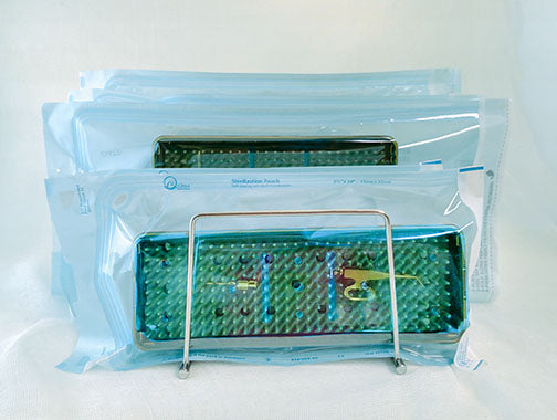 Peel Pouch Sterilization Racks With Medical Grade Stainless Steel